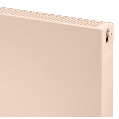 Plieger Compact flat paneelradiator compact vlakke plaat type 22 90x60cm 1266watt zandsteen