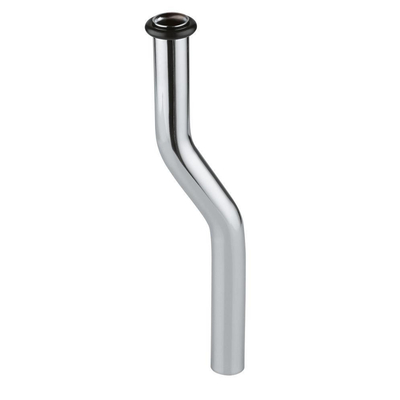 GROHE tuyau de chasse pour urinoir 20cm avec déport 3cm Ø 18mm avec joint torique chrome