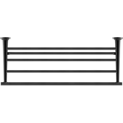 Duravit Starck T Handdoekhouder - 4 rijen - 61cm - mat zwart
