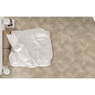 Terravito Davano carreau mural et de sol - 60x60cm - Carré - 9mm - rectifié - aspect béton - Loft taupe