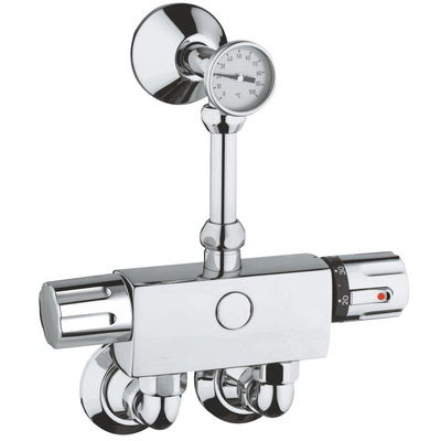 Grohe Afsluitbare S-koppeling - 1/2x3/4 inch - voor afsluiting bij service