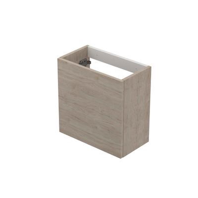 INK Contra/Enter Fonteinkast - 40x22x40cm - 1 deur - push to open of tbv grepen - universeel draaiend - MFC - Ivoor eiken