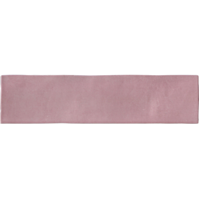 Douglas Jones Atelier Carreau mural 6x25cm 10mm pâte blanche Vieux Rose