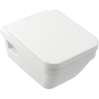 Villeroy & Boch Architectura Cuvette à fond profond - sans bride de rinçage - suspendue - avec AntiBac - Blanc Alpin AntiBac CeramicPlus