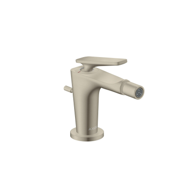 Hansgrohe Axor Citterio C 1-gats bidetmengkraan m. pop-up trekwastevoorsprong 11.3cm - brushed nickel