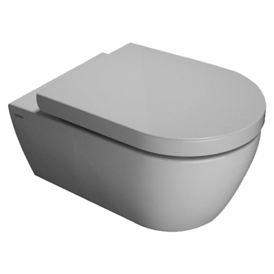 QeramiQ Salina Toiletset - softclose Toiletzitting - Argos bedieningsplaat wit - wit