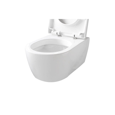 QeramiQ Salina Wandcloset - softclose zitting - glans wit OUTLETSTORE