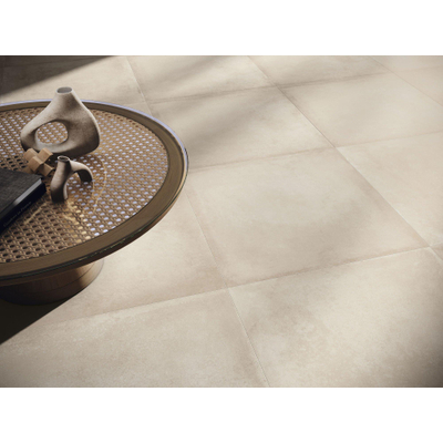 Baldocer Cerámica Neografton Carrelage mural et de sol en céramique - 80x80cm - 9mm - Ivory