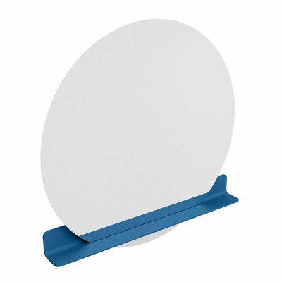 Mondiaz SPOT Miroir de salle de bain - rond 110cm - plan de miroir - couleur Jean