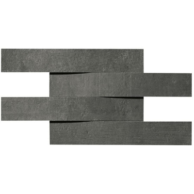SAMPLE Ceralto Tesselo Uno Mozaïektegel voor wand 20x30cm 10mm gerectificeerd porcellanato Graphite