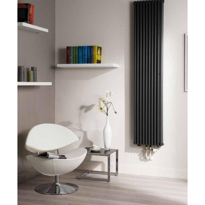Haceka Mojave Alu Adoria Designradiator - 184x46cm - 1652watt - antraciet
