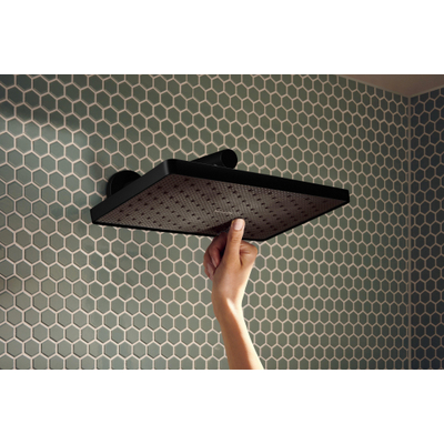 Hansgrohe Activera Q douche de tête - 29x18cm - rectangulaire - ecosmart+ - noir mat