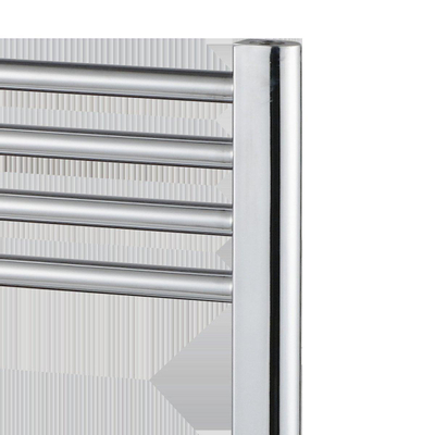 Haceka Gobi Design radiator 6 punts 162,4x59cm 580 watt chroom