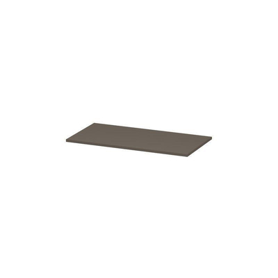 INK Topdeck Wastafelblad - 90x45x2cm - tbv onderkast - MDF lak - Mat Taupe