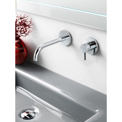 Hotbath Laddy Mitigeur lavabo encastrable 005J nickel brossé