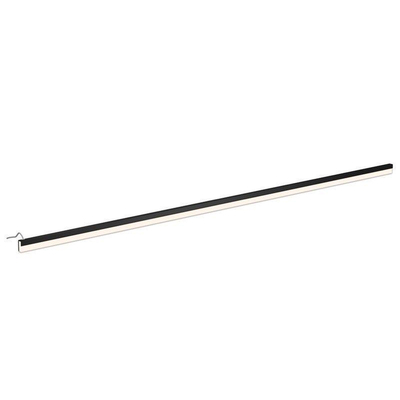 INK LED line Barre d'éclairage - 120x2.5x1cm - LED IP44 - 4200K - pour miroir ou armoire de toilette - noir mat