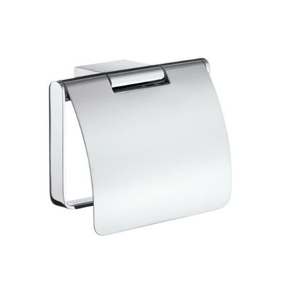 Smedbo Air toiletrolhouder met klep chroom