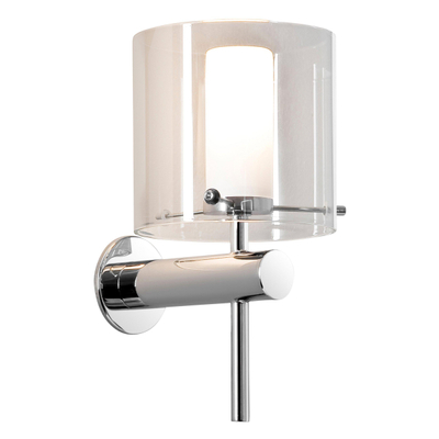Astro Arezzo Wandlamp 20.8x10x13cm IP44 fitting G9 chroom