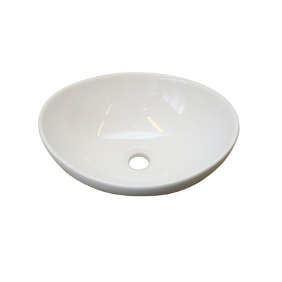 H&R Badmeubelen Elemento waskom - 40x33.5x14.5cm - ovaal - wit
