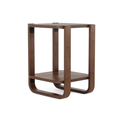 Umbra Bellwood bijzetmeubel 42x38x53cm Multiplex Gerijpt walnoothout SHOROOMMODEL