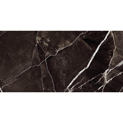 Ceralto Marfilo Vein Vloertegel - 60X120 - 10mm - glans - zwart