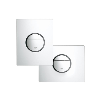 GROHE Nova cosmopolitan WC bedieningsplaat small verticaal/horizontaal chroom