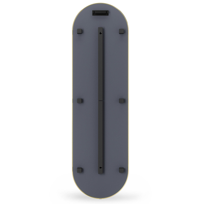 Umbra Hubba Miroir - 45x157x5cm - forme pilule - or