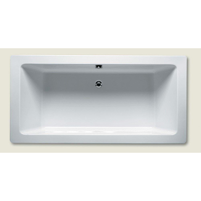 RIHO Lusso baignoire îlot 200x90cm Blanc brillant