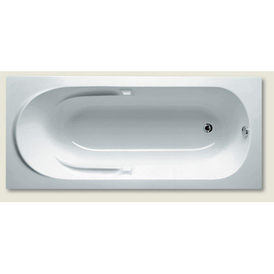 RIHO Future baignoire rectangulaire 170x75cm Blanc brillant
