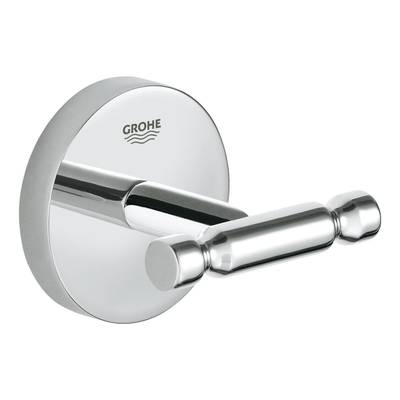 GROHE Bau Cosmopolitan crochet de serviette - rond - double - chrome