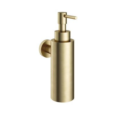 Hotbath &MORE Zeepdispenser - wandmodel - geborsteld messing goud