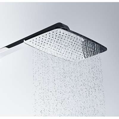 Hansgrohe Raindance Select Air 360 showerpipe met badkraan wit/chroom