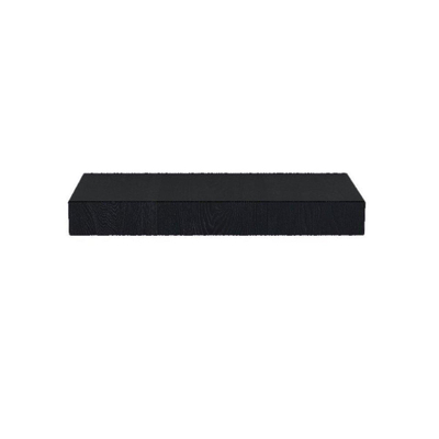 Arcqua living etagère 30x15x3.6cm aggloméré mélaminé chêne noir