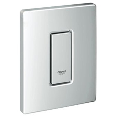 Villeroy & Boch Subway urinoirset - met Grohe Rapid SL reservoir en Grohe Skate bediening - chroom (wit)