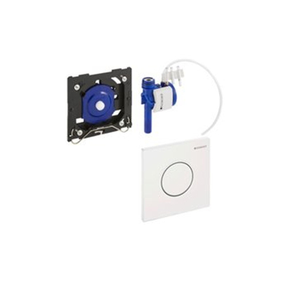Villeroy & Boch Subway ensemble urinoir avec réservoir Geberit Duofix et commande Sigma 01 blanc