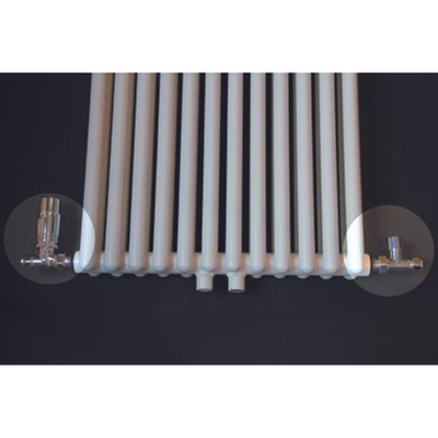 Best Design Class set de raccordement universel pour radiateur droit chrome