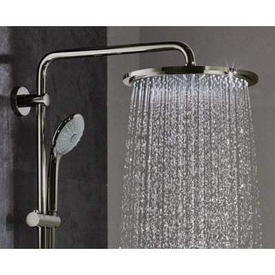 Grohe Euphoria System 310 opbouw regendoucheset – thermostatisch – Ø31 cm hoofddouche – glijstang 88 cm – antraciet glans