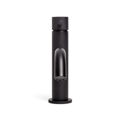 Robinet lavabo Crosswater MPRO - strié - noir mat