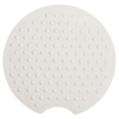 Sealskin Rotondo Tapis de sécurité Ø 55 cm Caoutchouc Blanc