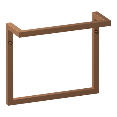 BRAUER Handdoekrek - 35x30x12cm - geborsteld koper TWEEDEKANS