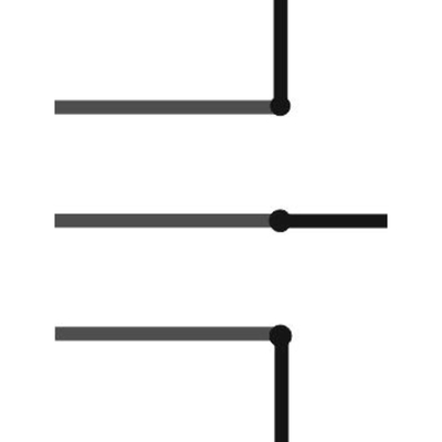 Wiesbaden Comfort paroi latérale pivotante droite 350 x 2000 x 10 mm verre dépoli nano verre lait/chrome