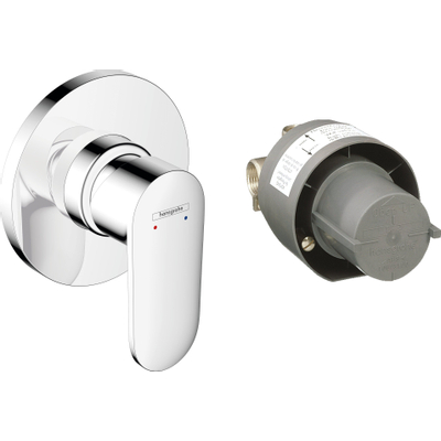 Hansgrohe Vernis Blend - eengreeps - inbouw douchemengkraan set - hoogglans chroom