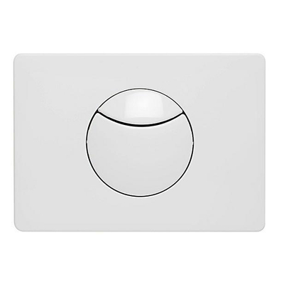 Plieger Donau plaque de commande pour commande frontale 2 boutons blanc