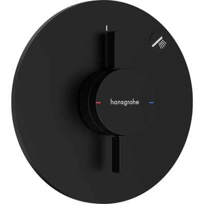 Hansgrohe DuoTurn S Inbouw mengkraan - voor 1 functie - mat zwart