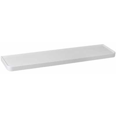 Carrara en Matta Adda tablette en plastique 50x12cm blanc