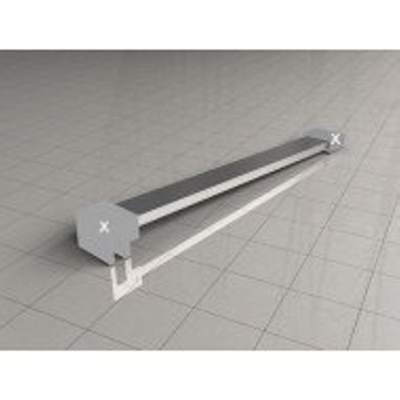 Wiesbaden barre de stabilisation détachable 120cm chrome