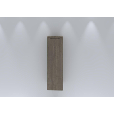 H&R badmeubelen Juice Hoge Kast - 40x35x130cm - met ronde hoeken - 1 deur - linksdraaiend - charleston