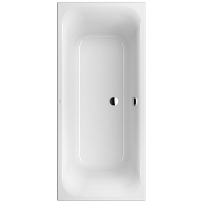 Villeroy & Boch O.novo Design O.novo Design rechthoekig bad duo - 1700x750mm - inbouw acryl middenafv - glans wit