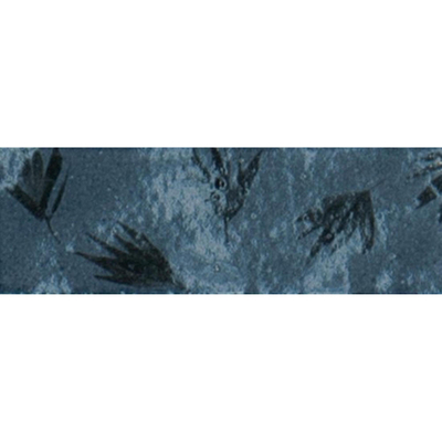 Marazzi Rice M96W WAtegel Decor 050X150 Blu Leaf 10mm Glans