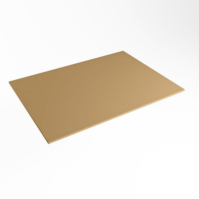 Mondiaz TOP 51 Plan sous vasque - 70x51x0.9cm - compatible comme plan de meuble - solid surface -